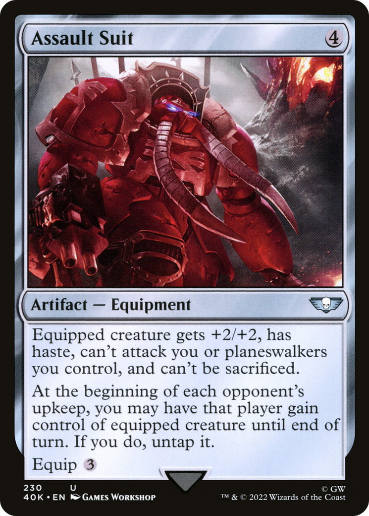 Assault Suit (230) - Warhammer 40,000 Commander