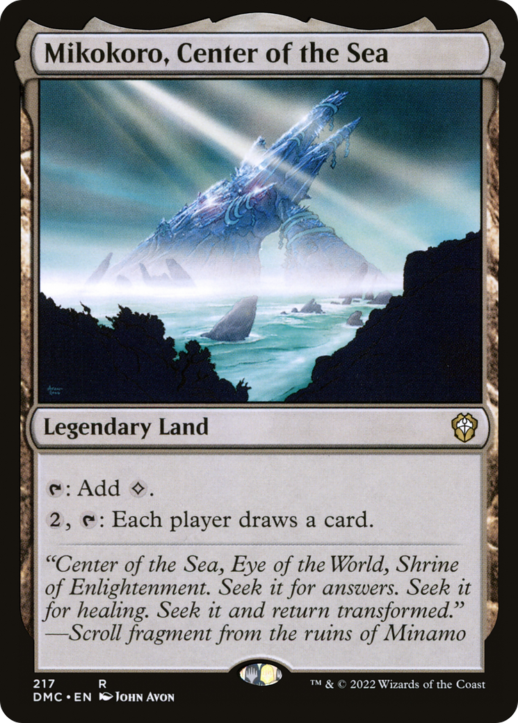 Mikokoro, Center of the Sea (217) - Dominaria United Commander