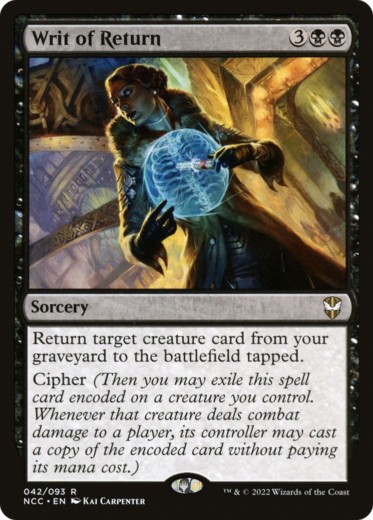 Writ of Return (042) - New Capenna Commander