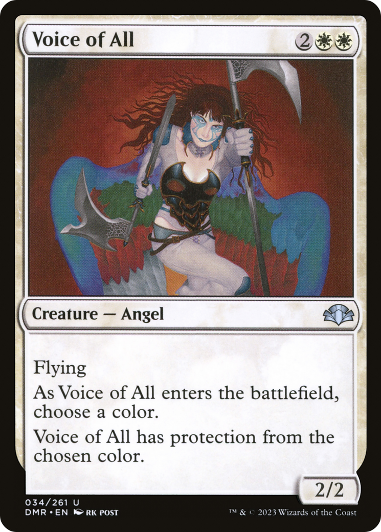 Voice of All (034) Foil - Dominaria Remastered