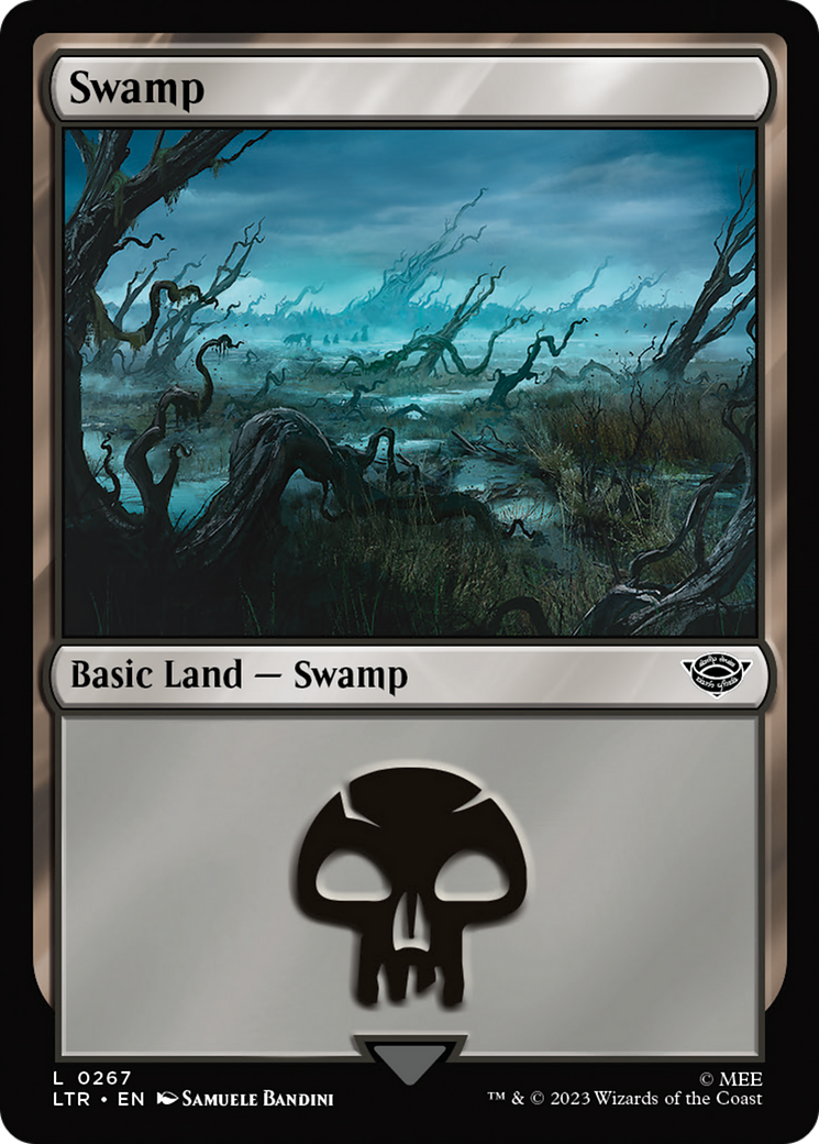 Swamp (267) Foil - The Lord of the Rings: Tales of Middle-earth