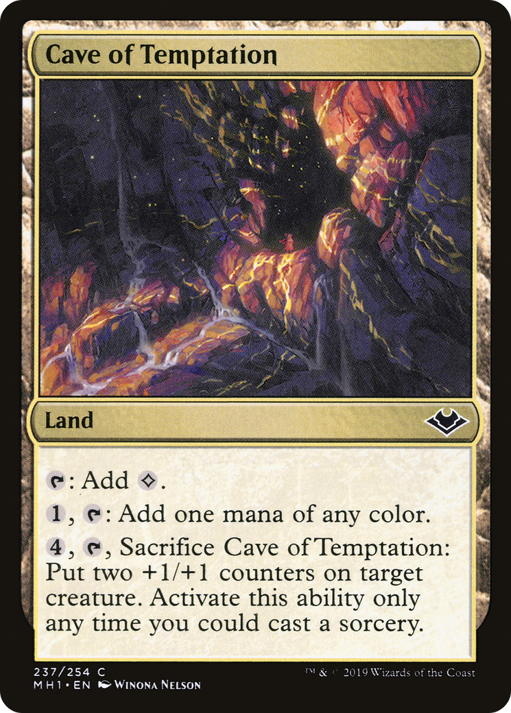 Cave of Temptation (237) Foil - Modern Horizons