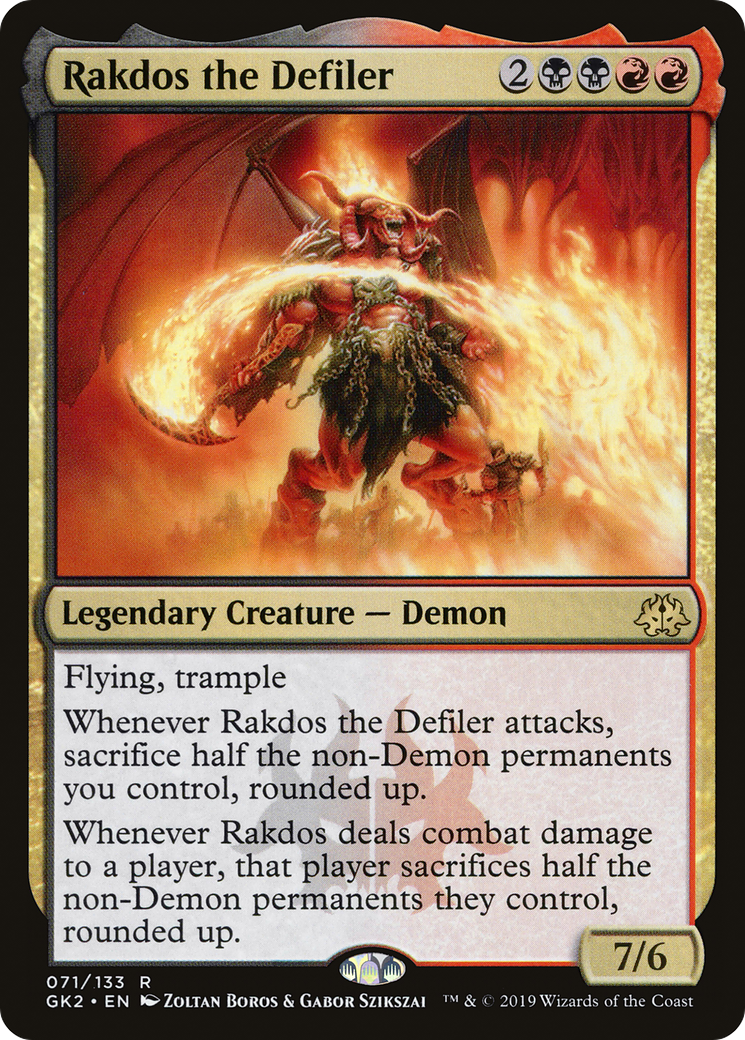 Rakdos the Defiler (071) - RNA Guild Kit