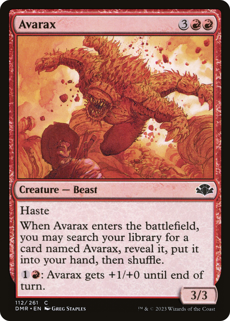 Avarax (112) - Dominaria Remastered