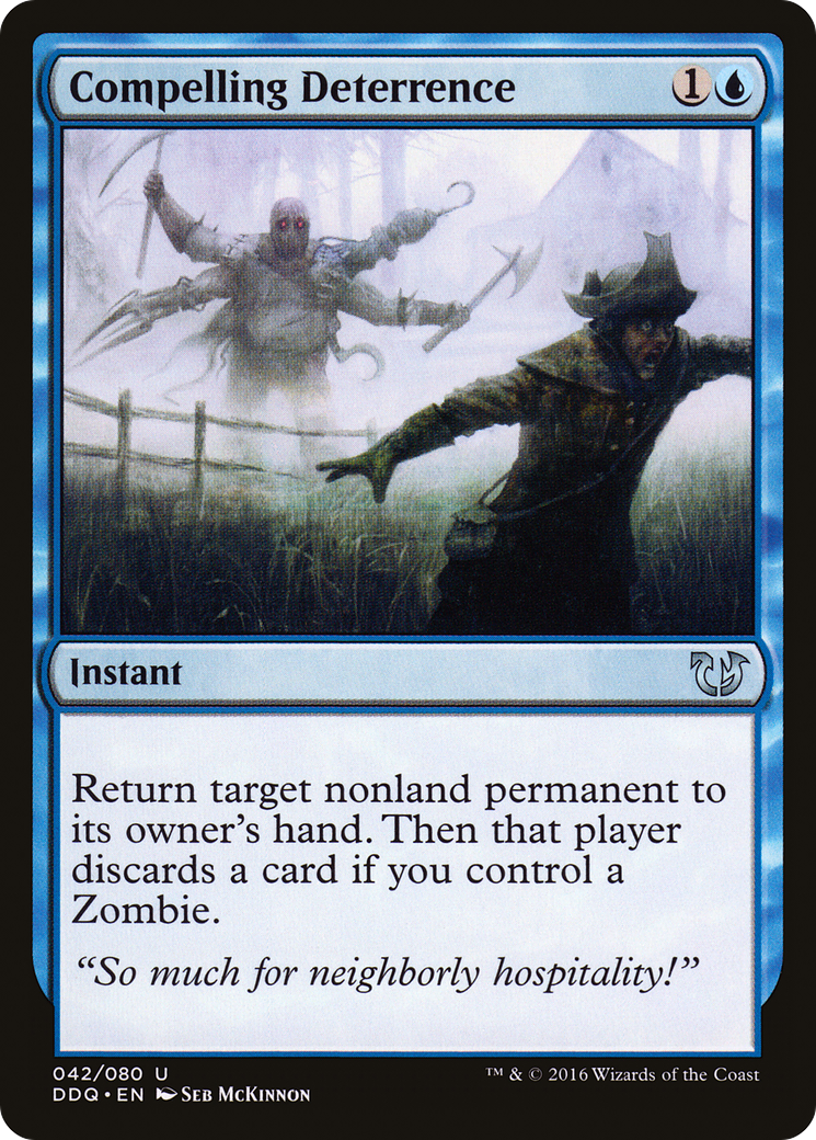 Compelling Deterrence (042) - Duel Decks: Blessed vs. Cursed