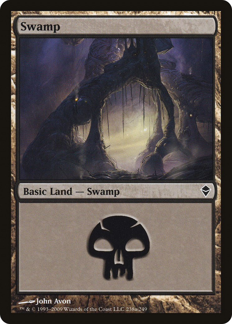 Swamp (238a) - Zendikar