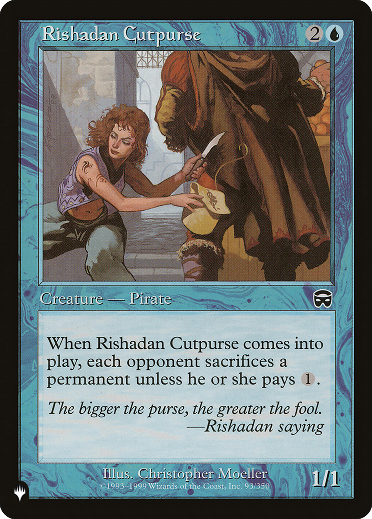 Rishadan Cutpurse (Retro) (MMQ-93) - The List