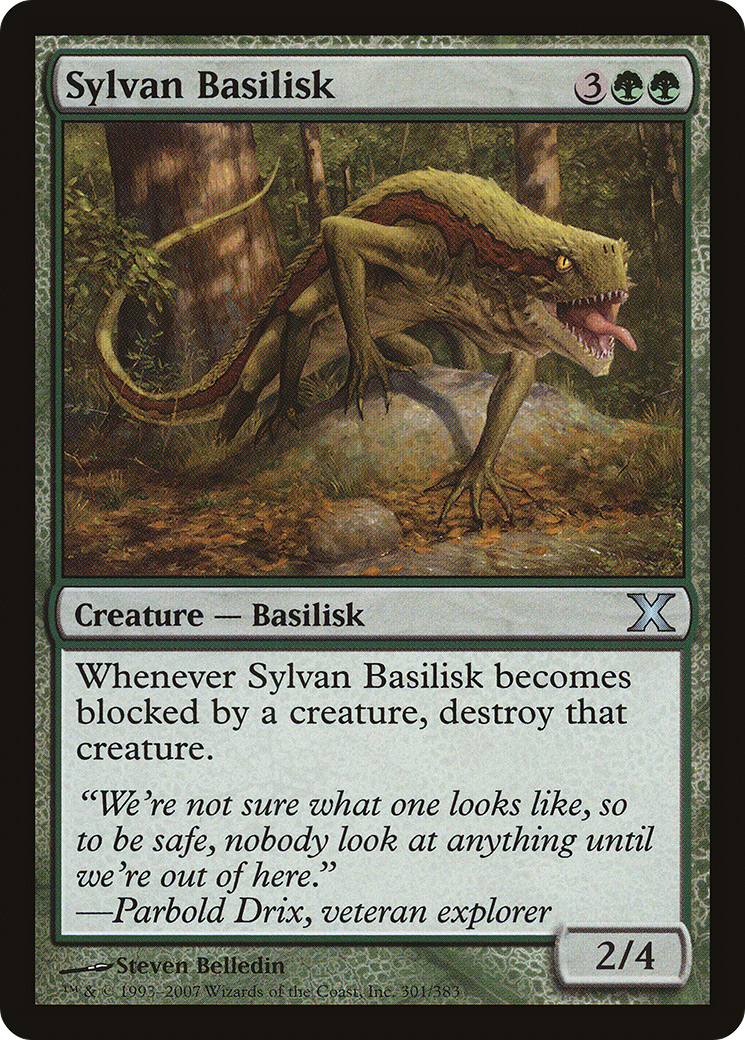 Sylvan Basilisk (301) - Tenth Edition