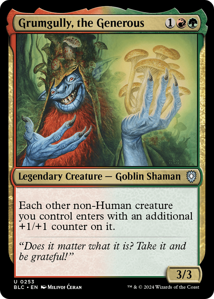 Grumgully, the Generous (253) - Bloomburrow Commander