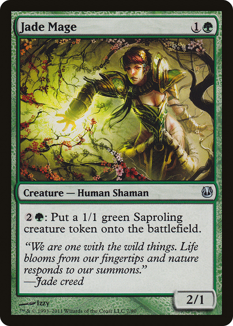 Jade Mage (007) - Duel Decks: Ajani vs. Nicol Bolas