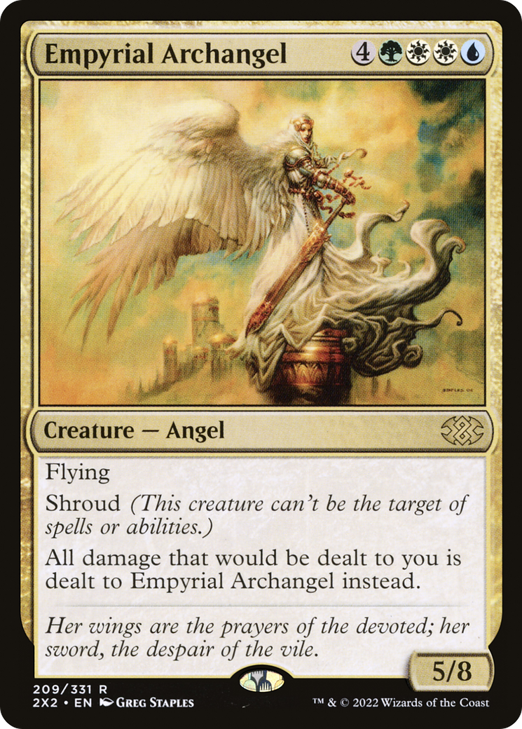 Empyrial Archangel (209) - Double Masters 2022