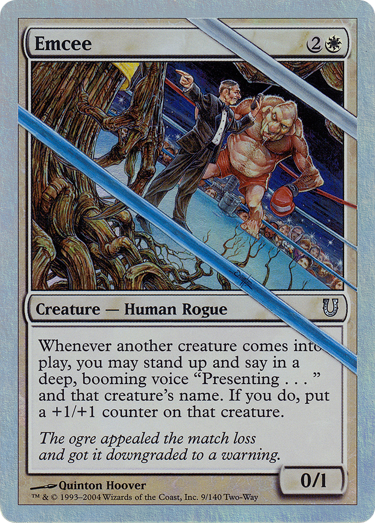 Emcee (009) Foil - Unhinged