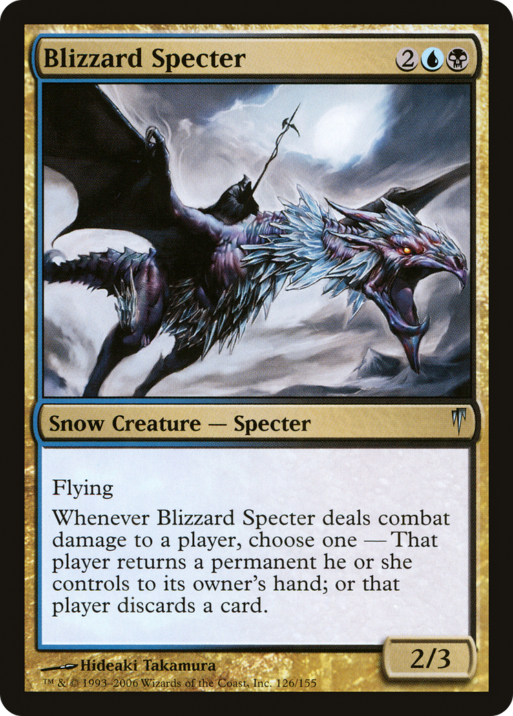 Blizzard Specter (126) Foil - Coldsnap