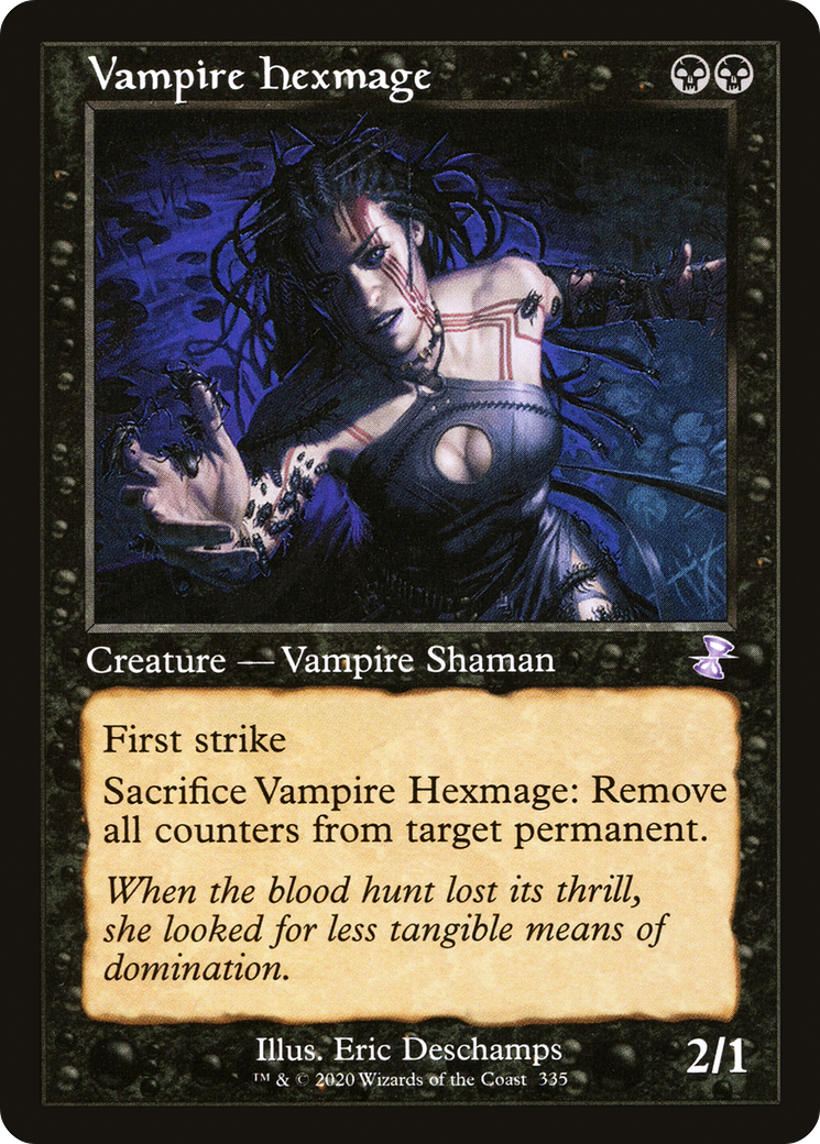 Vampire Hexmage (Retro) (335) Foil - Time Spiral Remastered