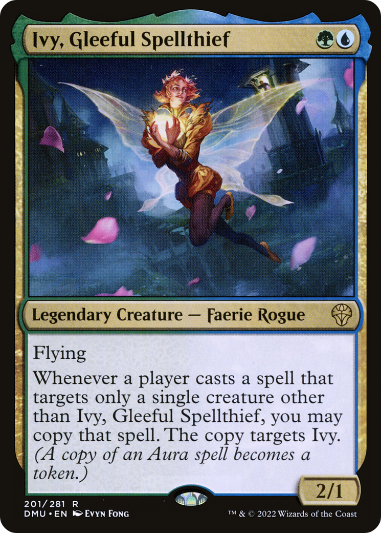 Ivy, Gleeful Spellthief (201) Foil - Dominaria United