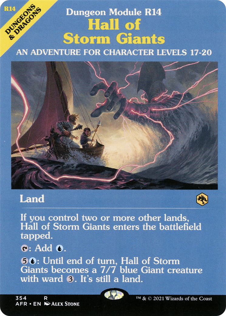 Hall of Storm Giants (Dungeon Module) (Showcase) (354) - Adventures in the Forgotten Realms