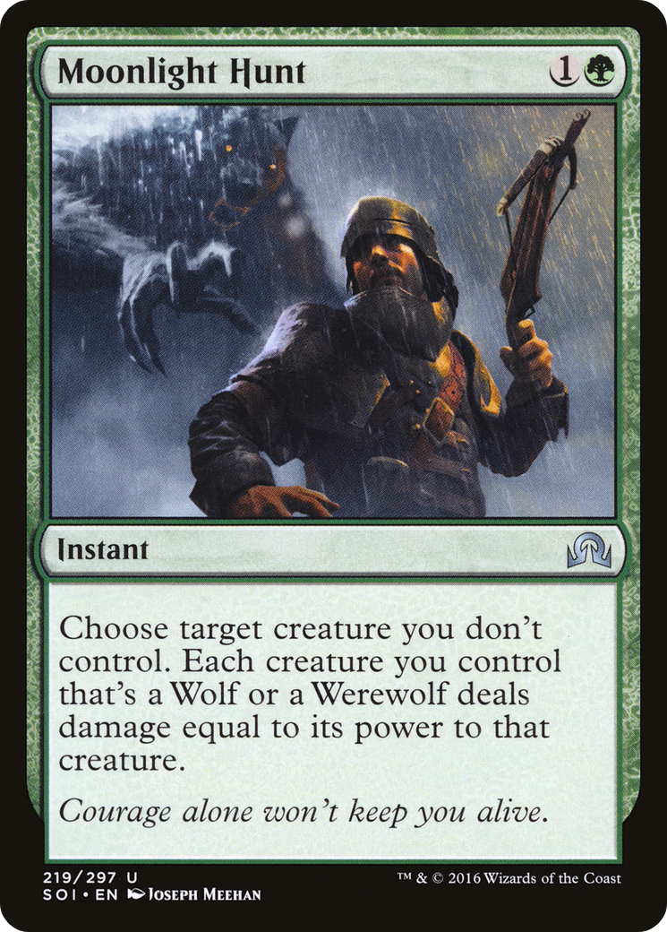 Moonlight Hunt (219) - Shadows over Innistrad