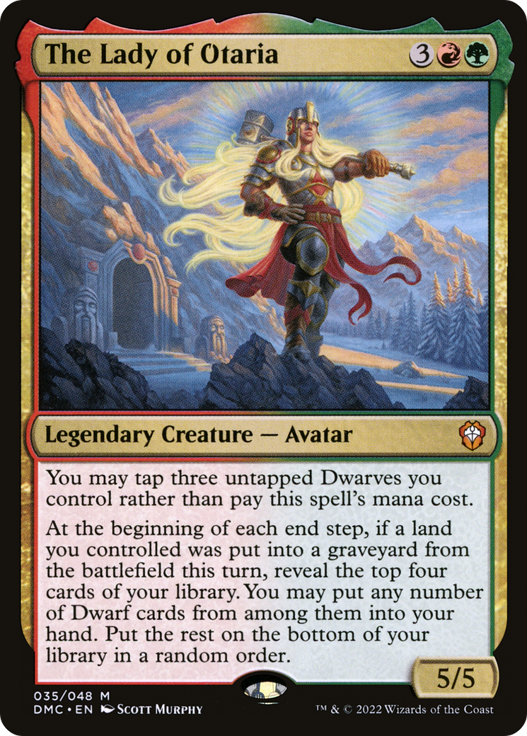 The Lady of Otaria (035) Foil - Dominaria United Commander