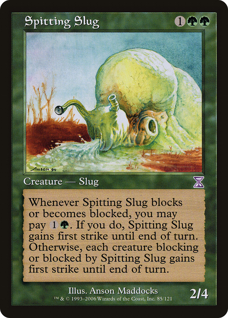 Spitting Slug (Retro) (085) Foil - Time Spiral Timeshifted