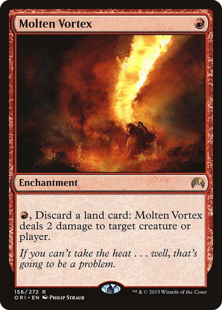 Molten Vortex (156) Foil - Magic Origins