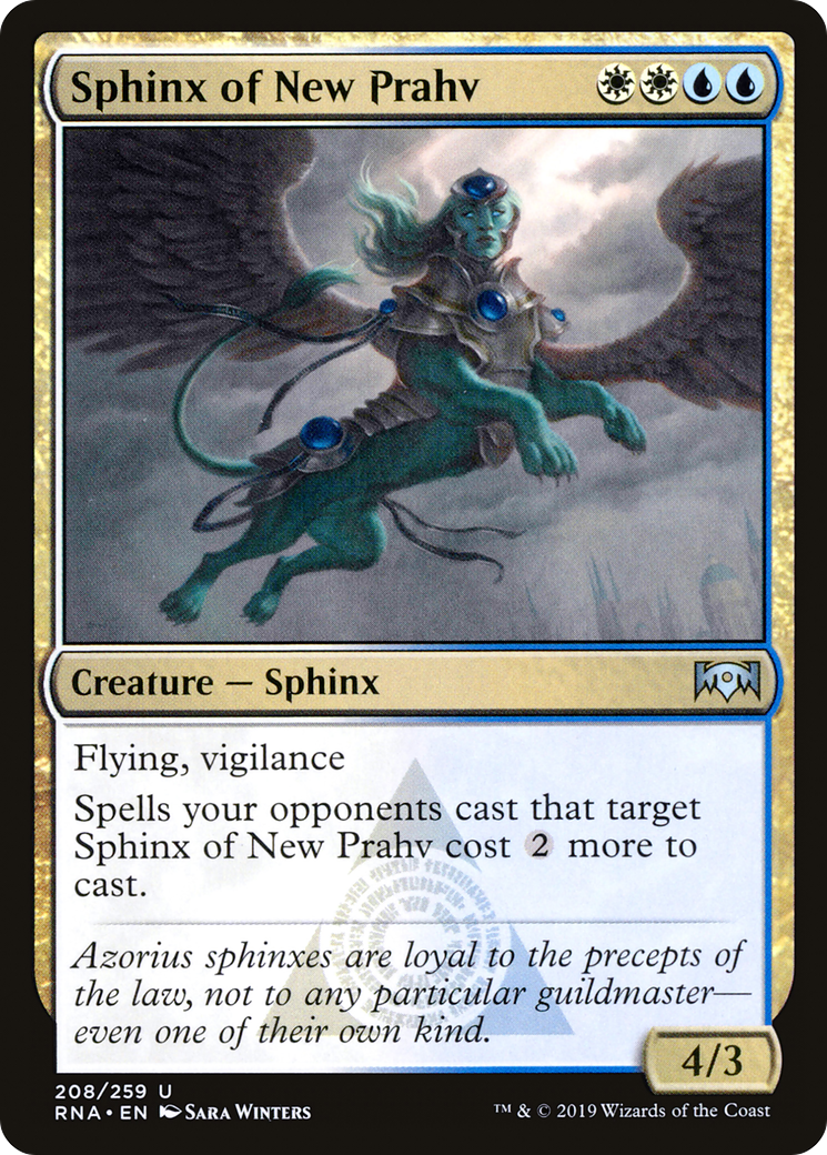 Sphinx of New Prahv (208) - Ravnica Allegiance