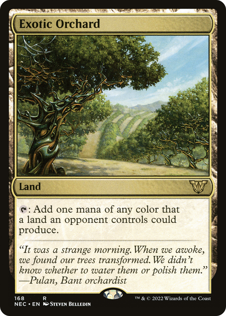 Exotic Orchard (168) - Neon Dynasty Commander