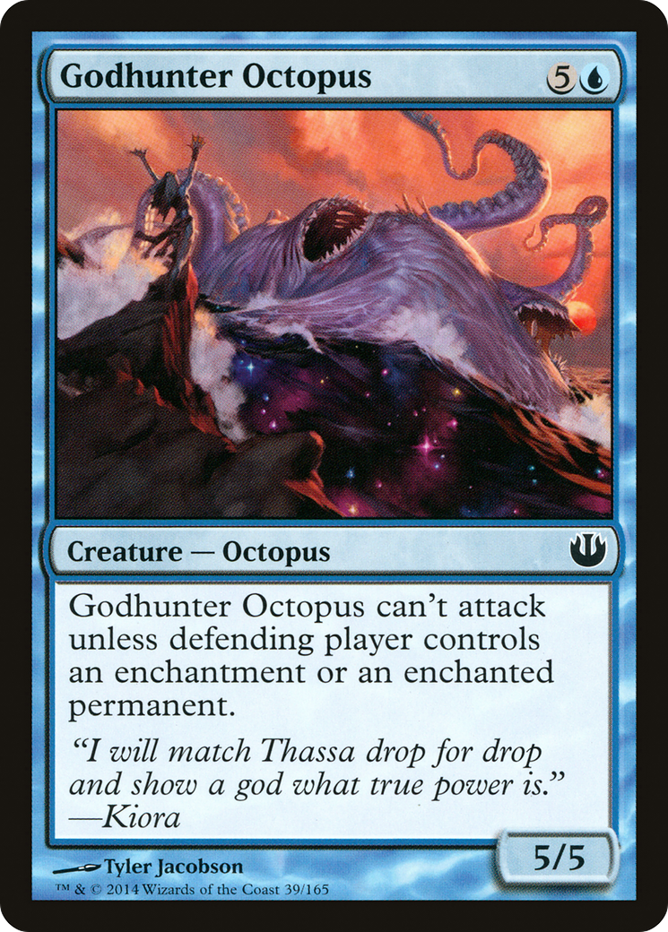 Godhunter Octopus (039) Foil - Journey into Nyx