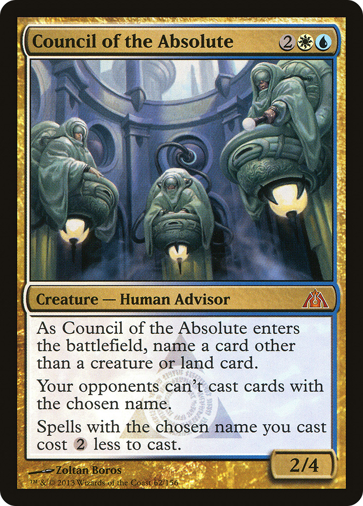 Council of the Absolute (062) - Dragon's Maze
