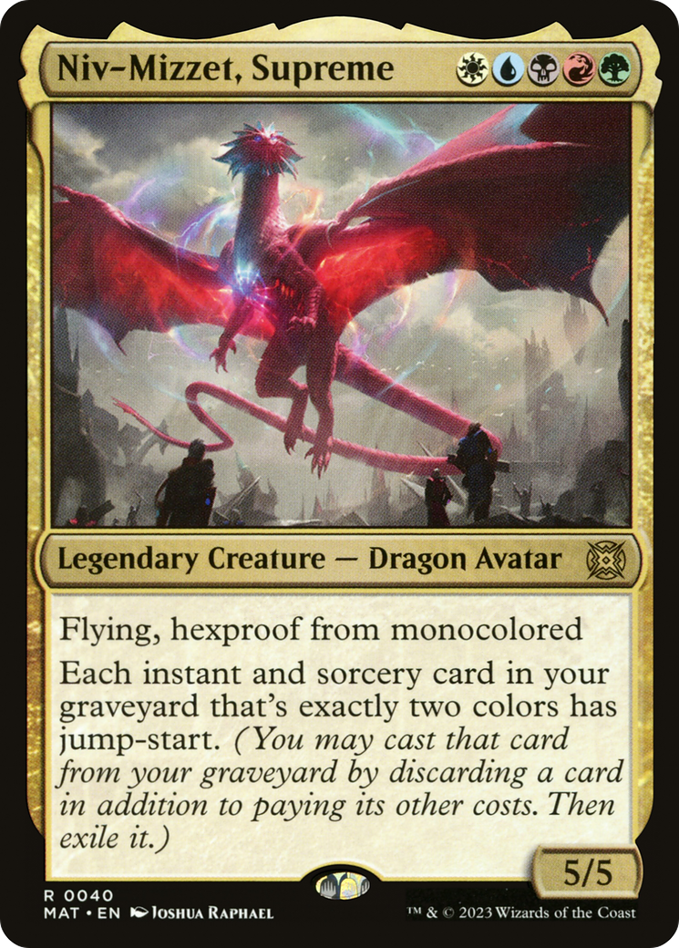 Niv-Mizzet, Supreme (040) - March of the Machine: The Aftermath