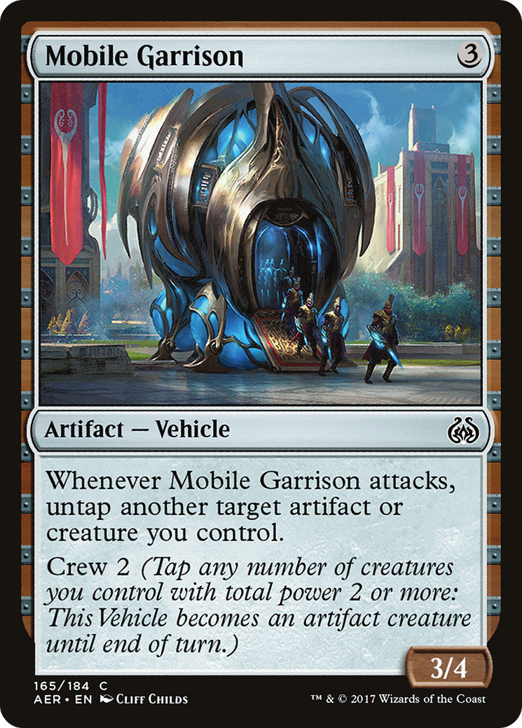 Mobile Garrison (165) Foil - Aether Revolt