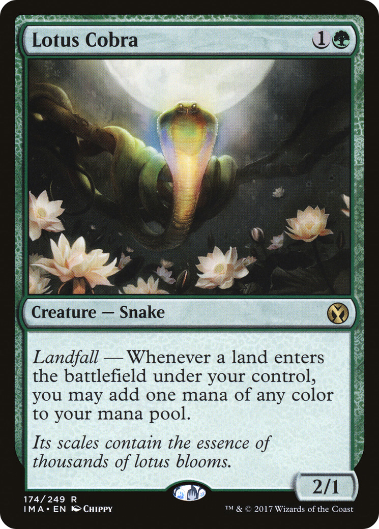 Lotus Cobra (174) Foil - Iconic Masters