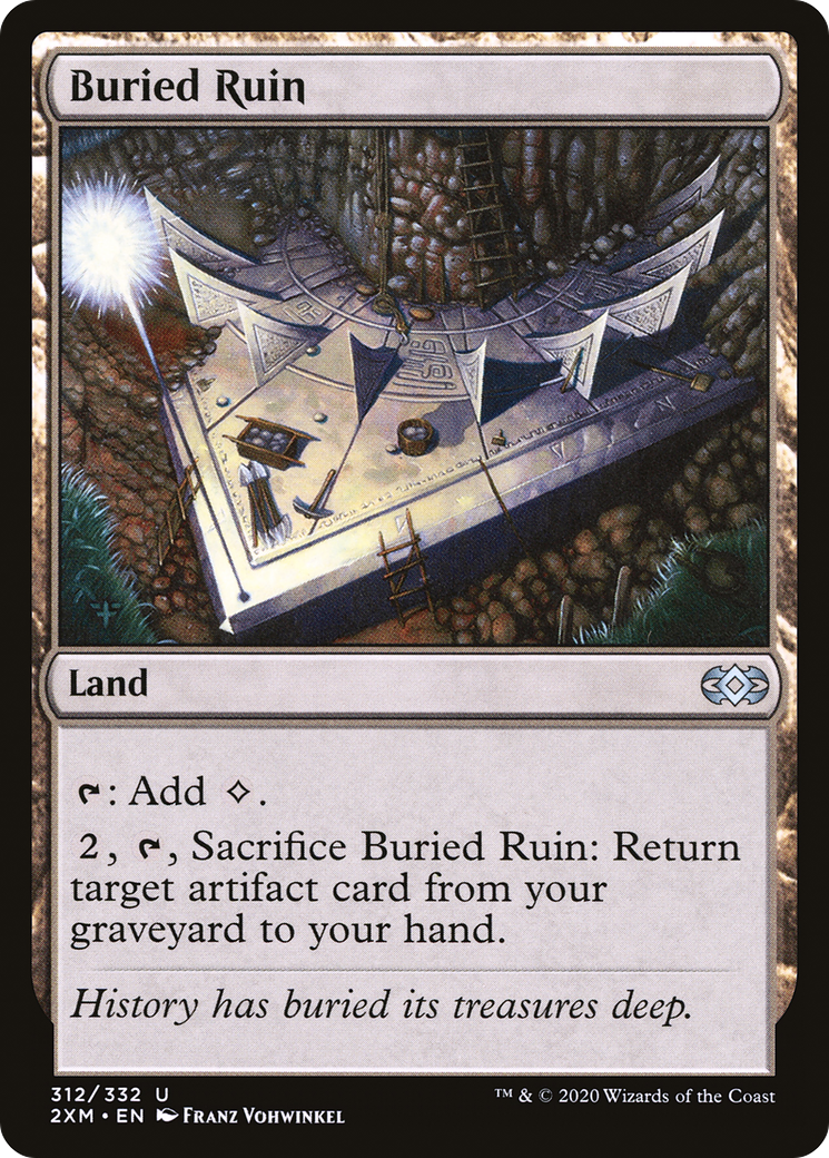 Buried Ruin (312) - Double Masters