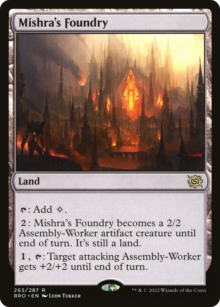 Mishra's Foundry (265) - The Brothers' War