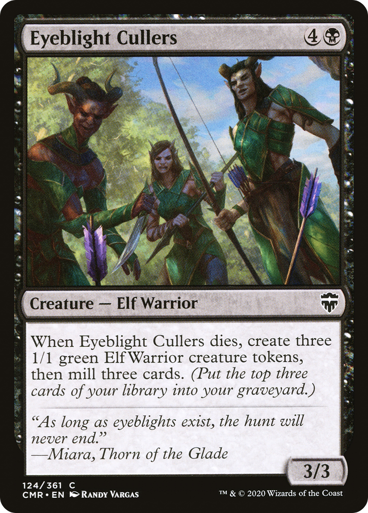 Eyeblight Cullers (124) - Commander Legends