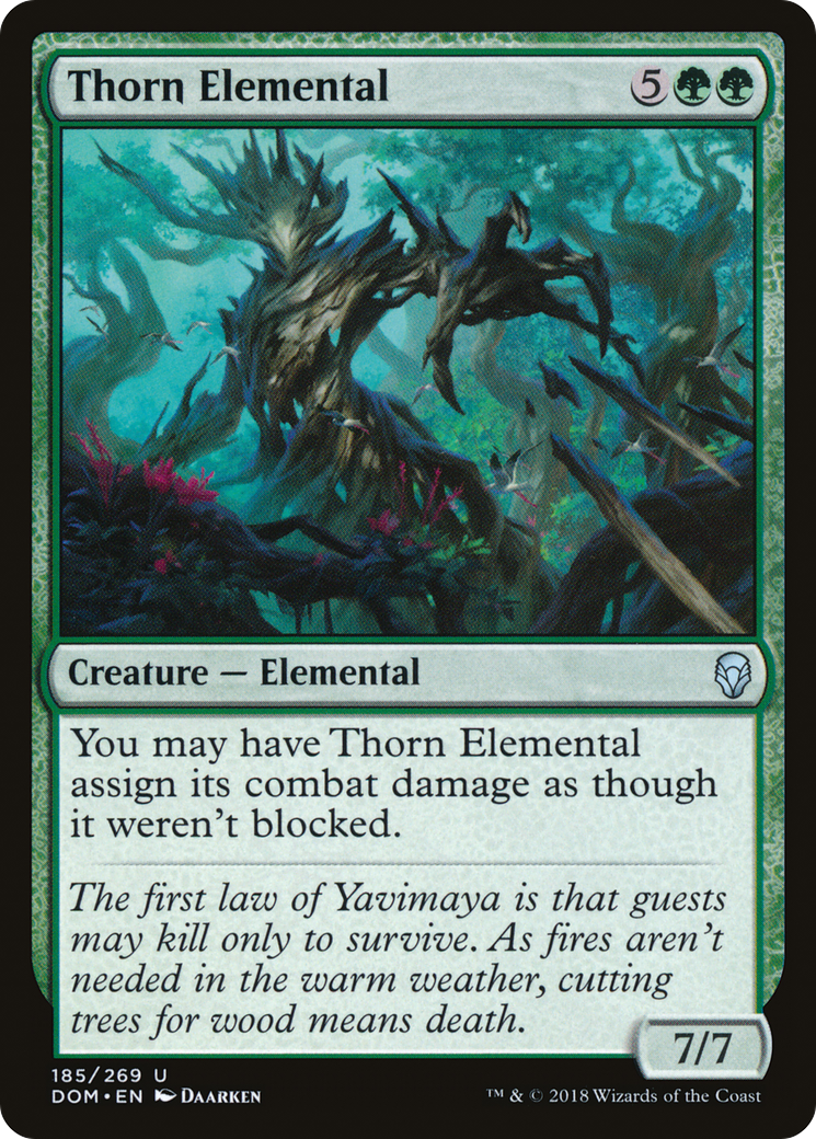 Thorn Elemental (185) - Dominaria