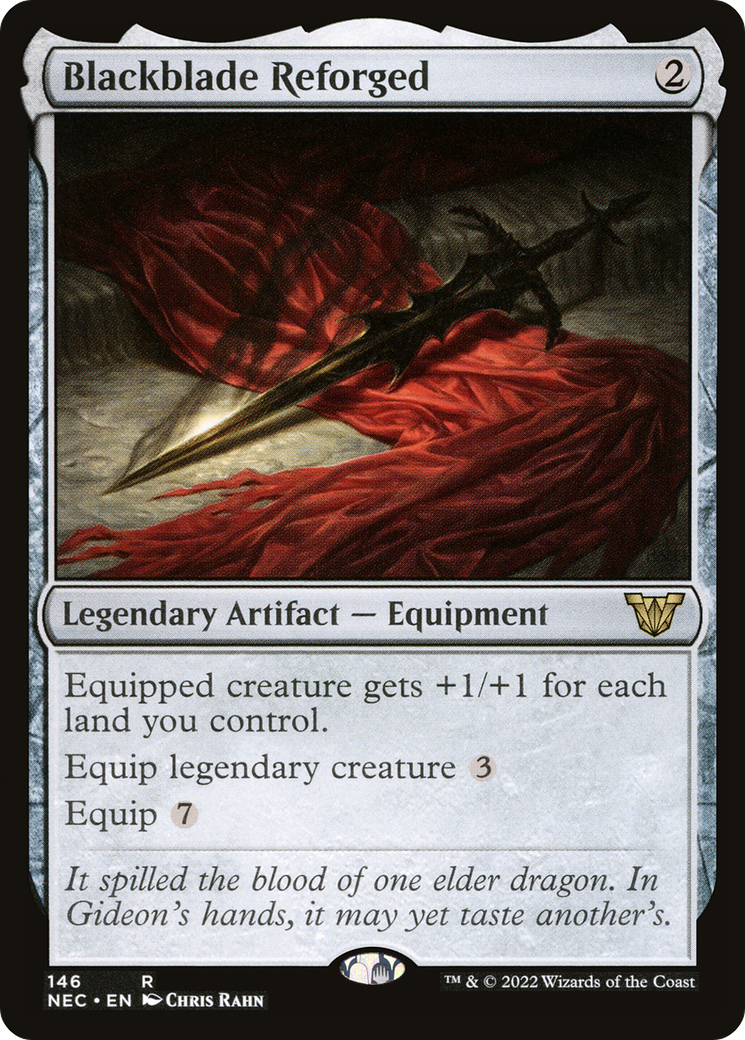 Blackblade Reforged (146) - Neon Dynasty Commander