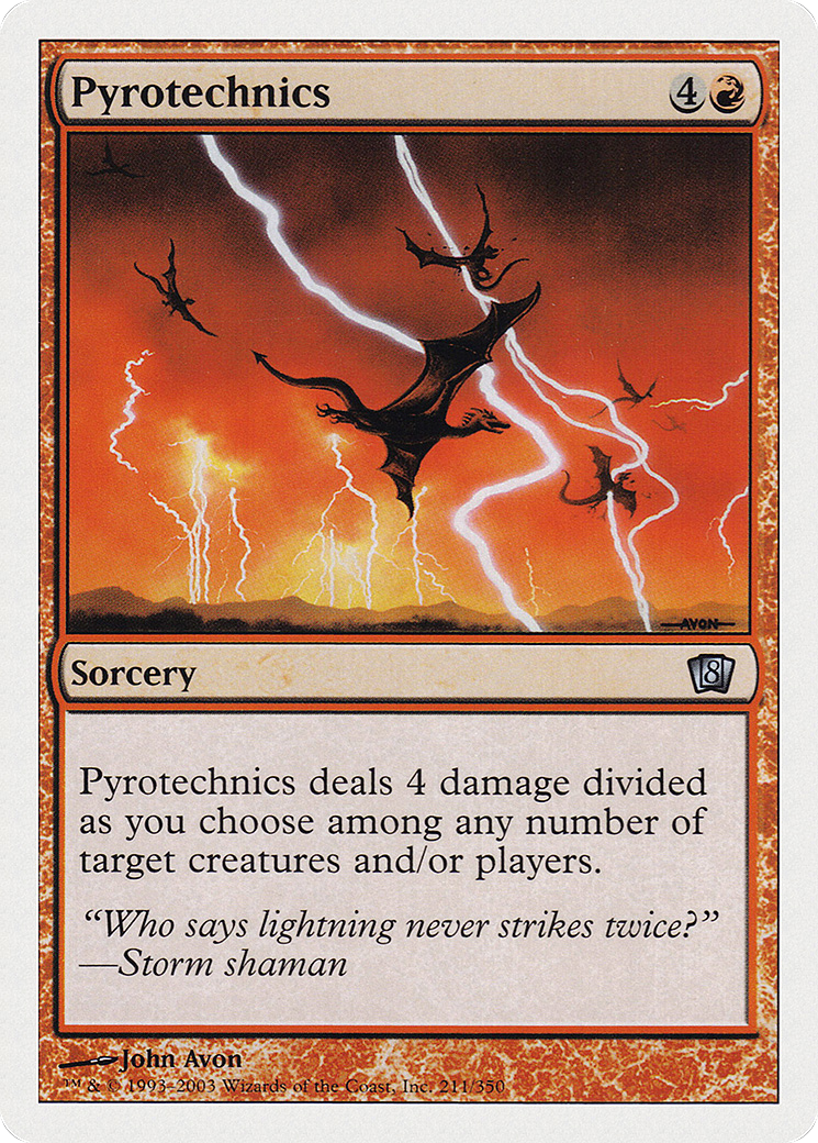 Pyrotechnics (211) Foil - Eighth Edition