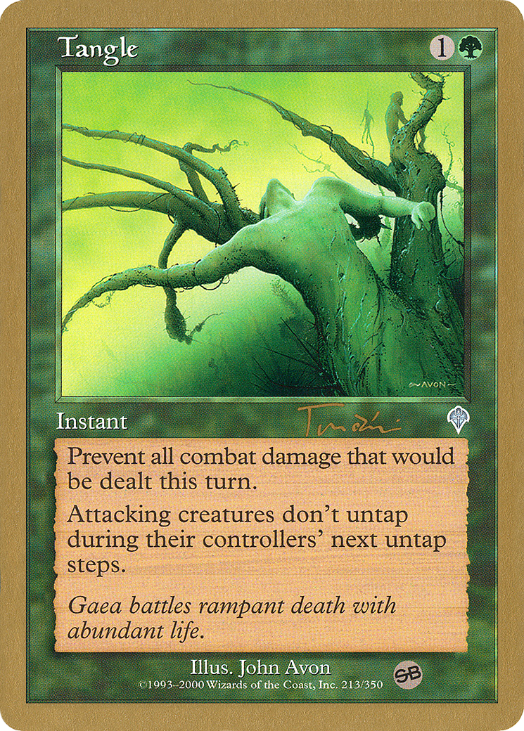 Tangle - 2001 Jan Tomcani (INV) (SB) (Retro) - World Championship Decks 2001