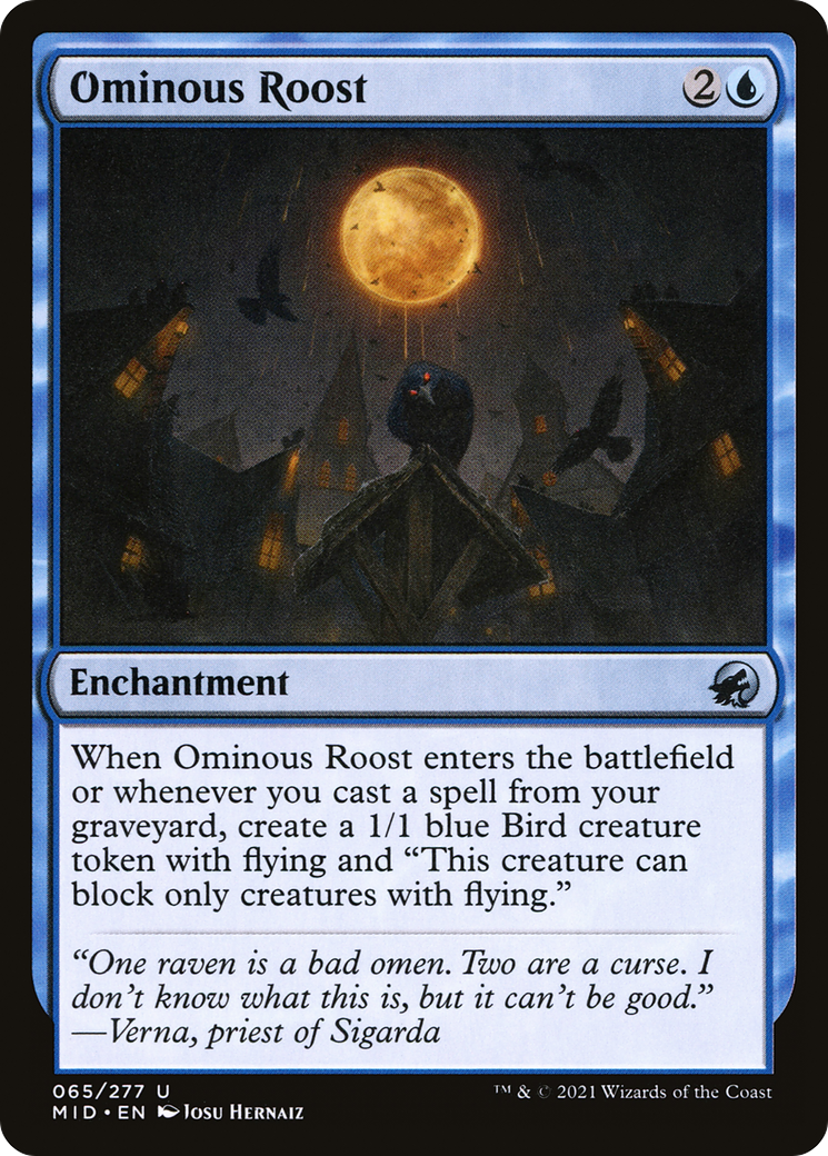 Ominous Roost (065) - Innistrad: Midnight Hunt