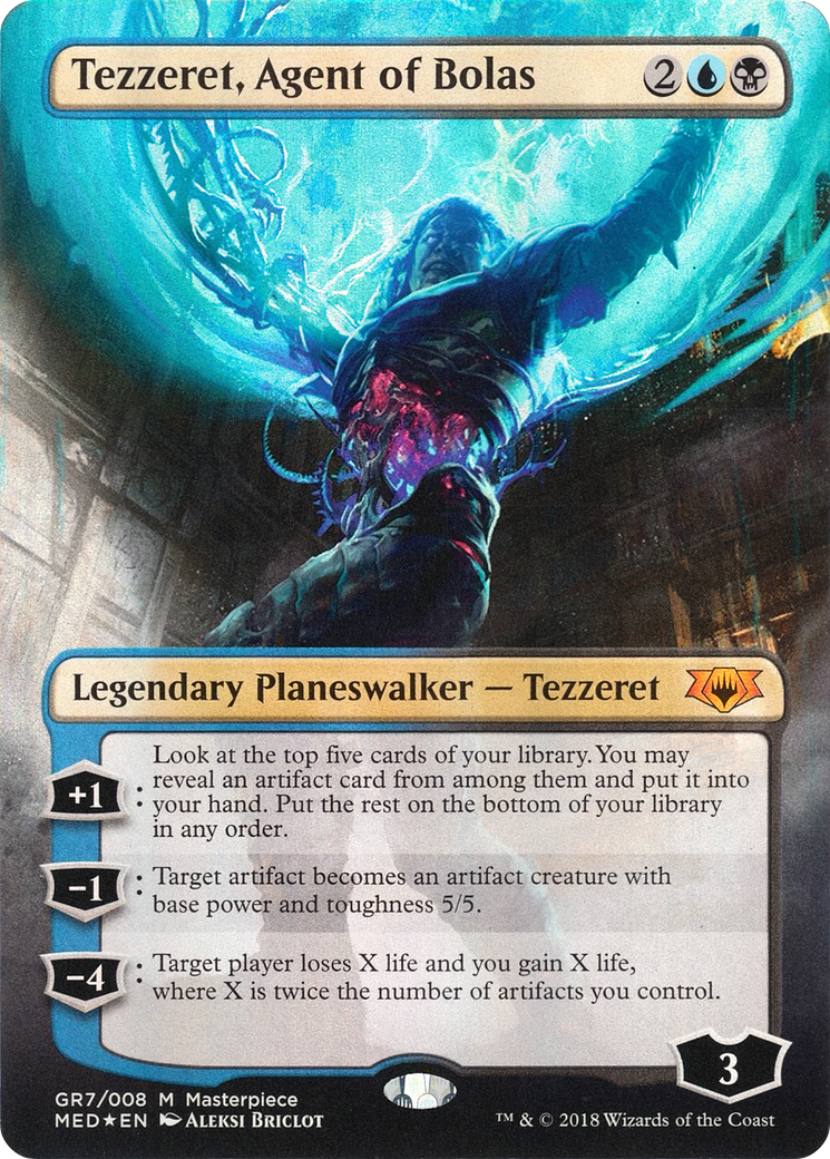 Tezzeret, Agent of Bolas (GR7) Foil - Mythic Edition