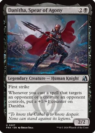 Danitha, Spear of Agony (227) - Reality Fracture