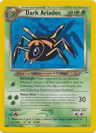 Dark Ariados (17) (Unlimited) - Neo Destiny