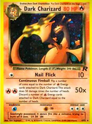 Dark Charizard (4) (Unlimited) Holofoil - Team Rocket