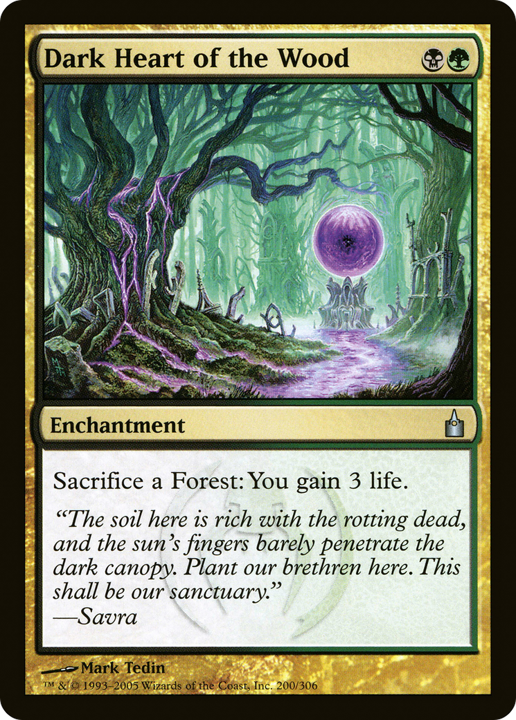 Dark Heart of the Wood (200) - Ravnica: City of Guilds