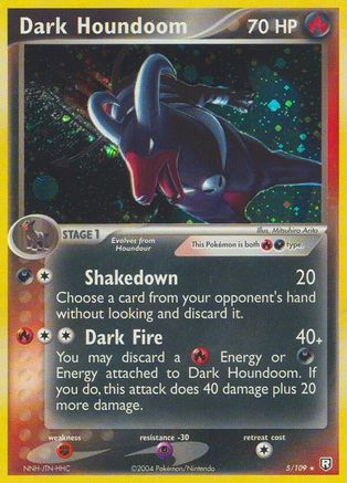 Dark Houndoom (5) Reverse Holofoil - Team Rocket Returns