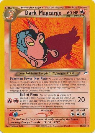 Dark Magcargo (18) (Unlimited) - Neo Destiny