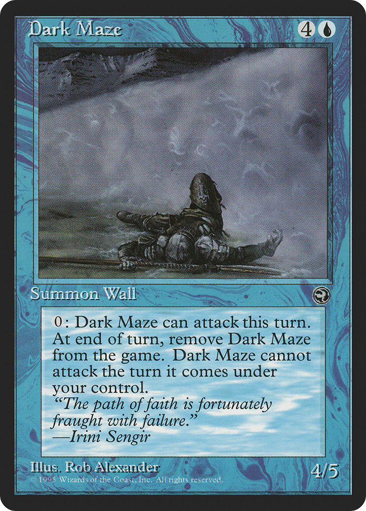 Dark Maze (a) - Homelands