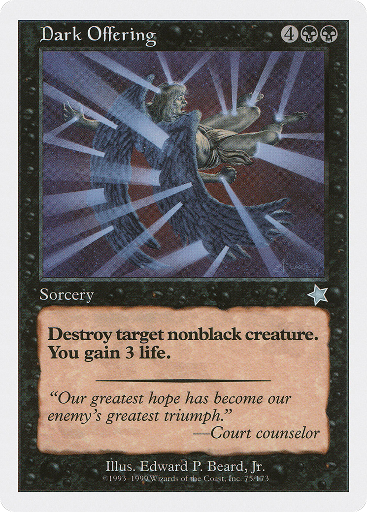 Dark Offering (075) - Starter 1999
