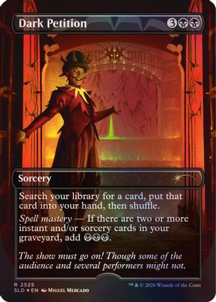 Dark Petition (2525) Foil - Secret Lair Drop Series