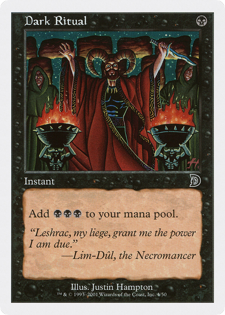 Dark Ritual (004) - Deckmasters